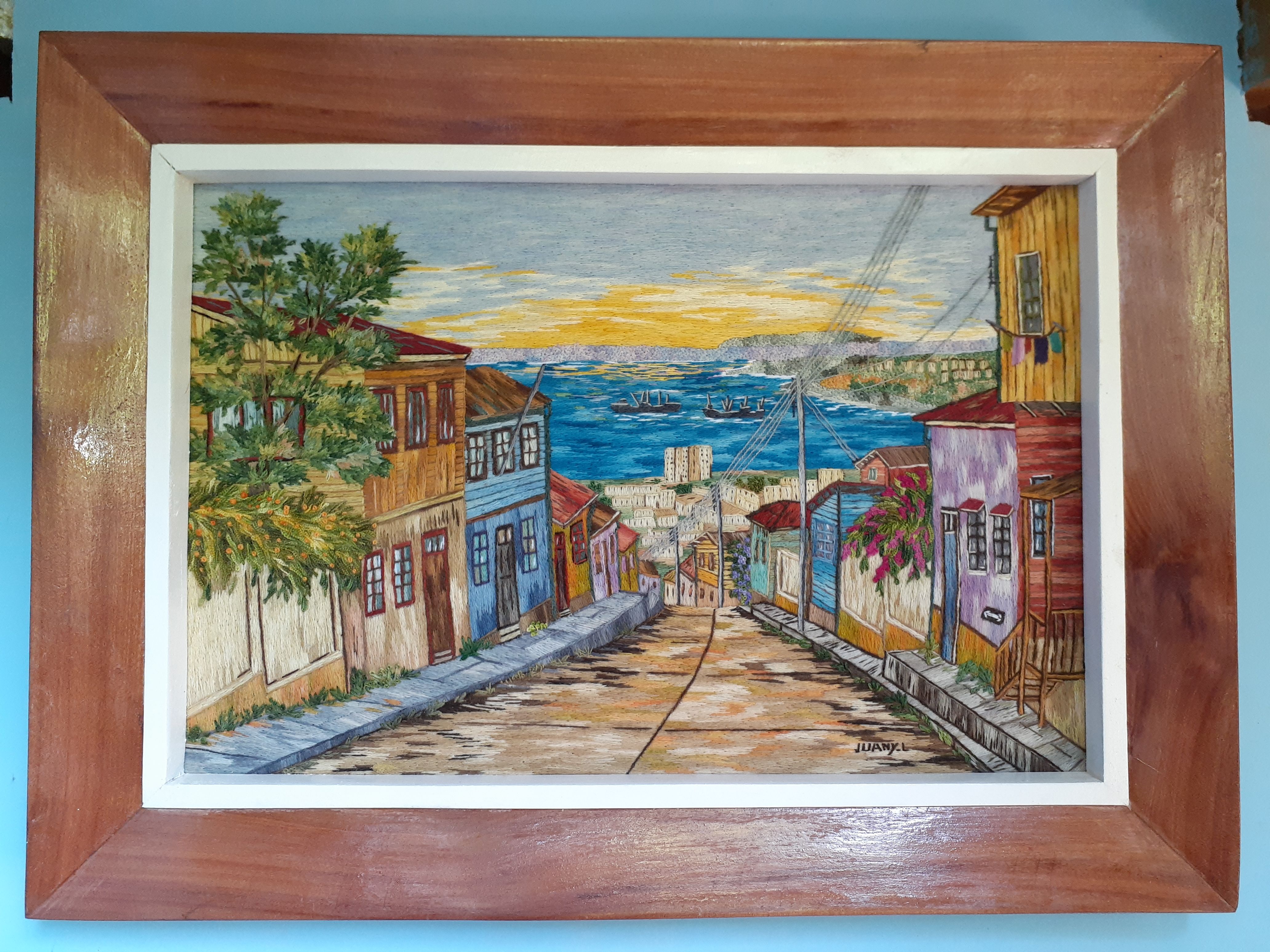 Cerro Alegre (Vista al mar)